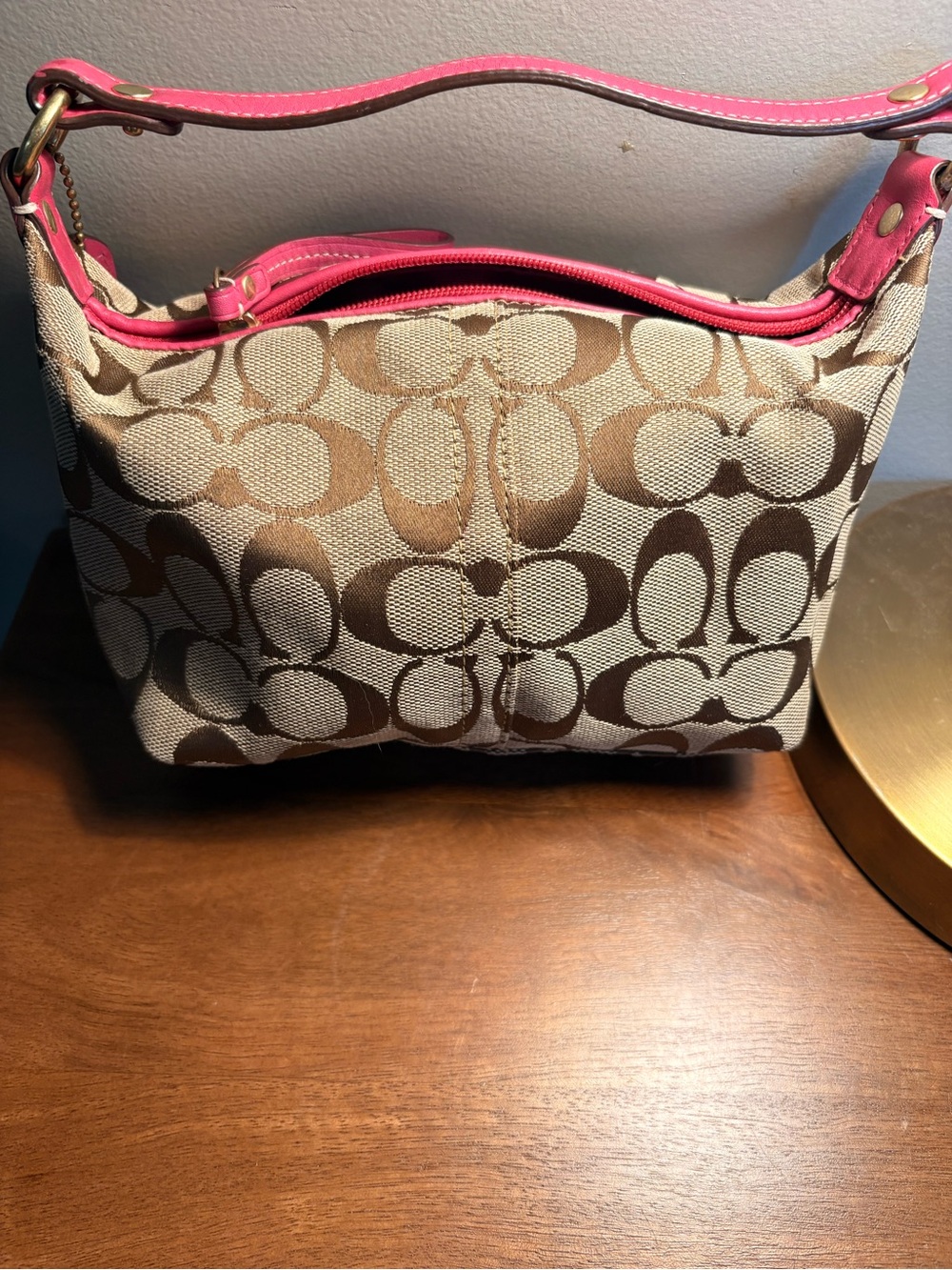 Coach Mini Floral Appliqué Handbag - Picture 7 of 10